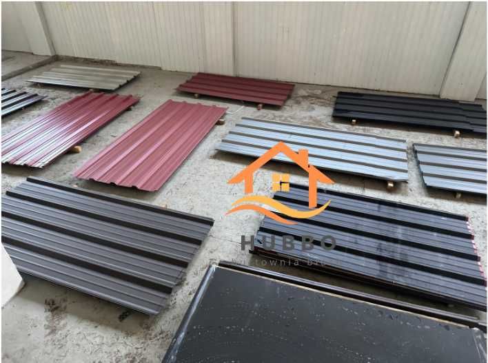 Blacha Trapezowa  T18 kolor antracyt - powłoka dwustronna