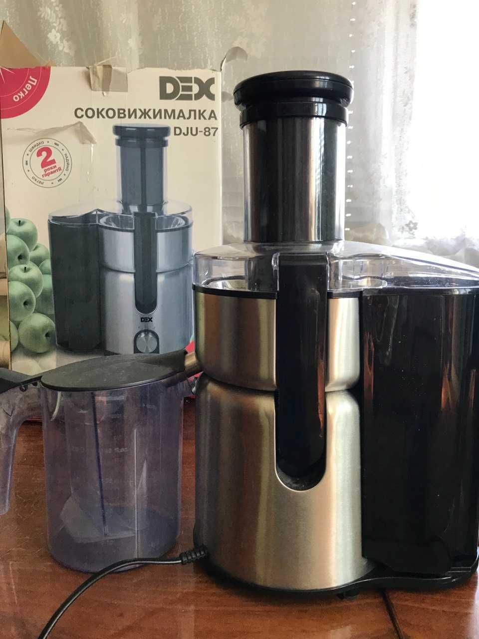 НОВАЯ супер соковыжималка DEX DJU87: 2 000 грн. - Інша техніка для ...