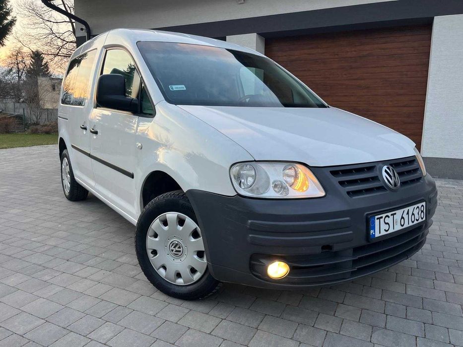 VW Caddy- oszczędny i ładnie utrzymany