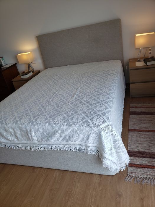 Colcha em croché cama de casal