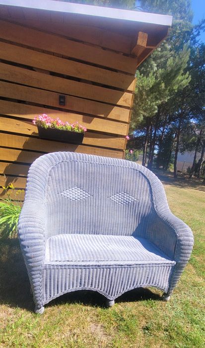 Sofa rattan naturalny, wyjątkowa!!