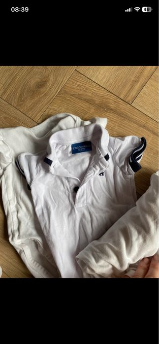 Zestaw tshirty body krotki rekaw