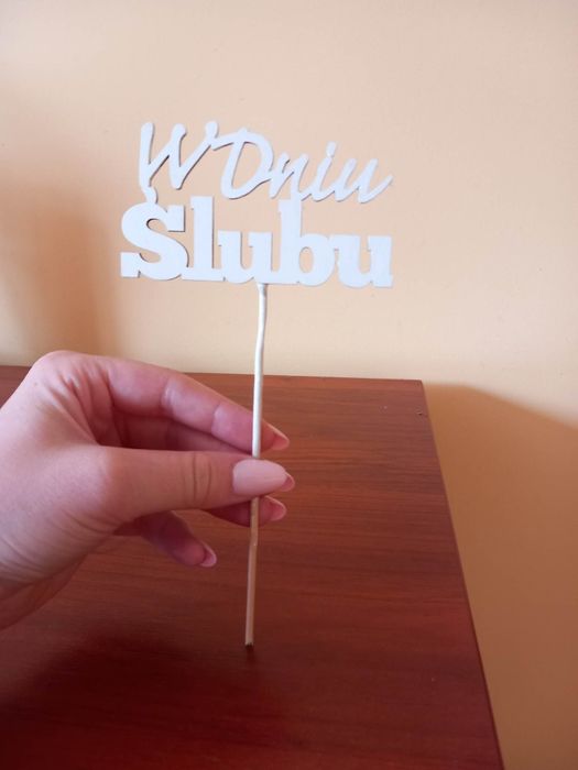 Topper ślubny na sprzedaż