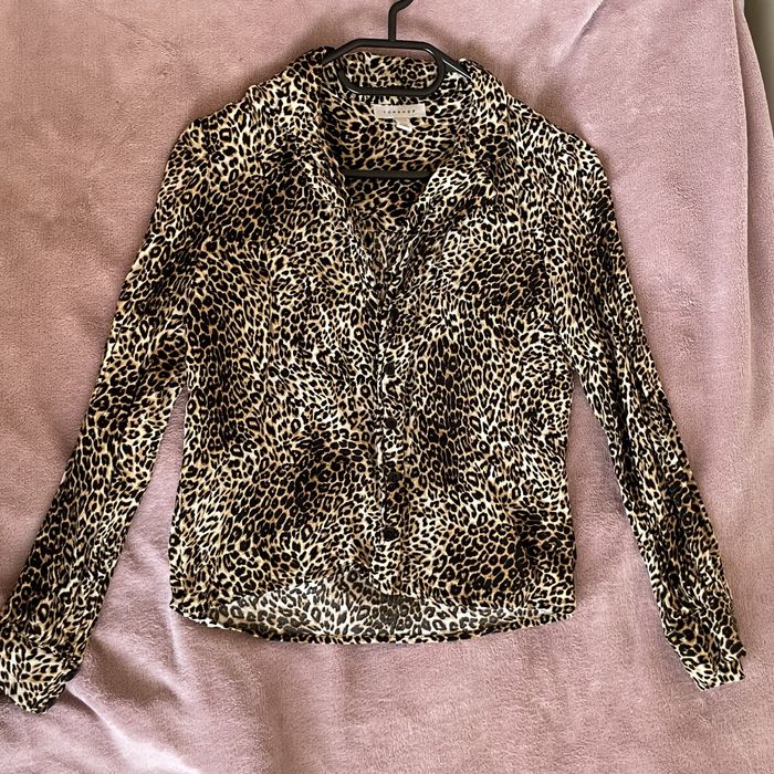 Сорочка з леопардовим принтом