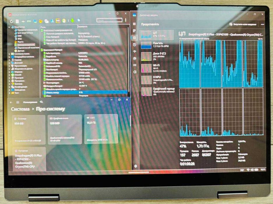 Ноутбук Lenovo IdeaPad 5 2-in-1 14Q8X9 OLED 14" Snapdragon X Plus