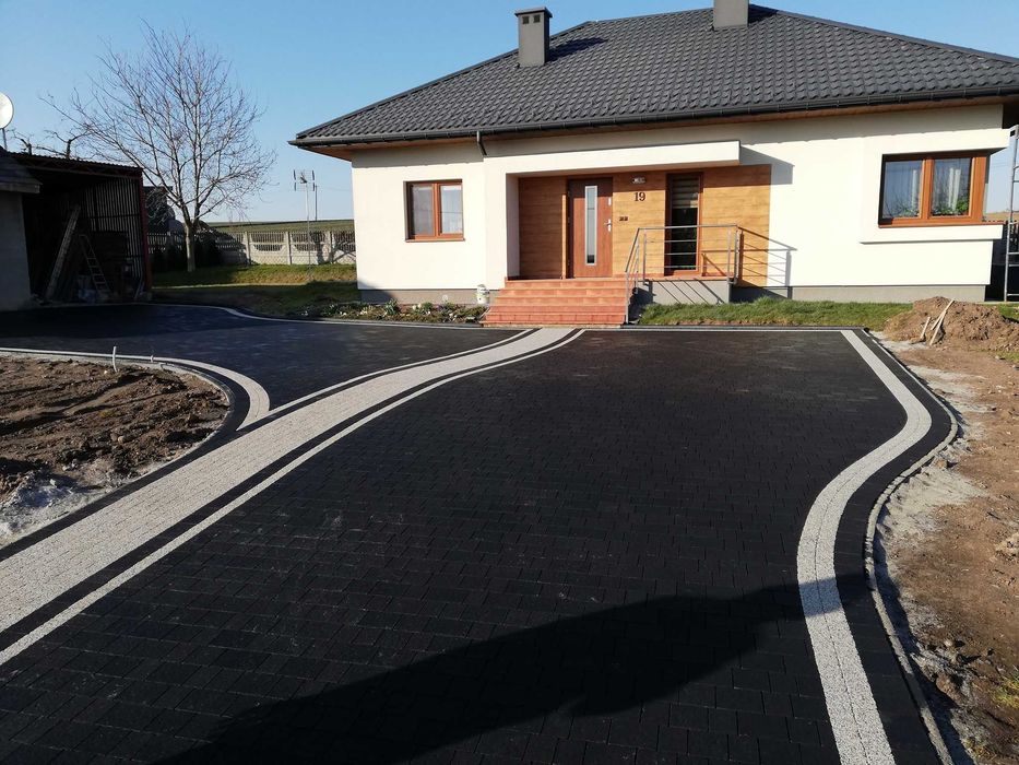 Układanie kostki brukowej , montaż ogrodzeń , mycie kostki brukowej