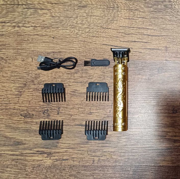 Trymer Vintage T9 Gold – Bezprzewodowa Golarka w Stylu Retro