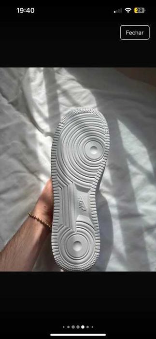 Nike, białe trampki, rozmiar 42