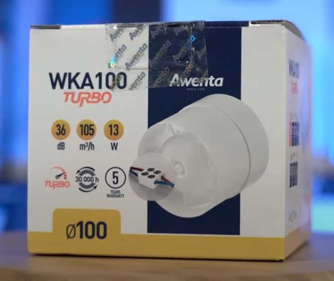 Вентилятор канальний турбований Awenta WKA100,125,150 turbo