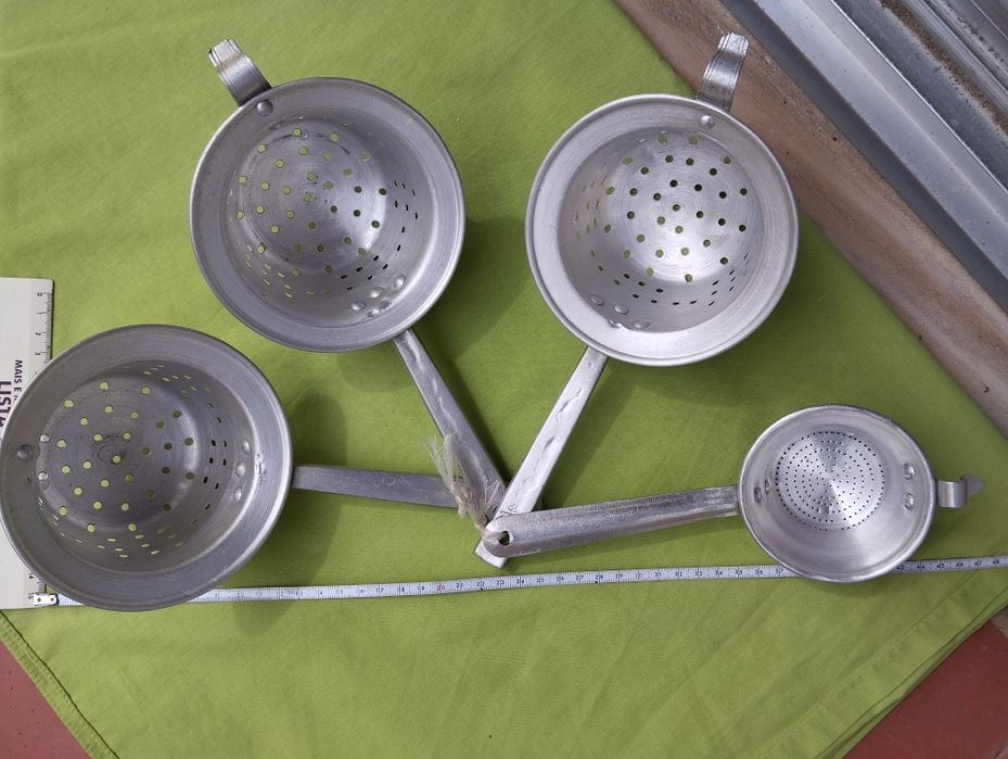 Coadores em alumínio vintage