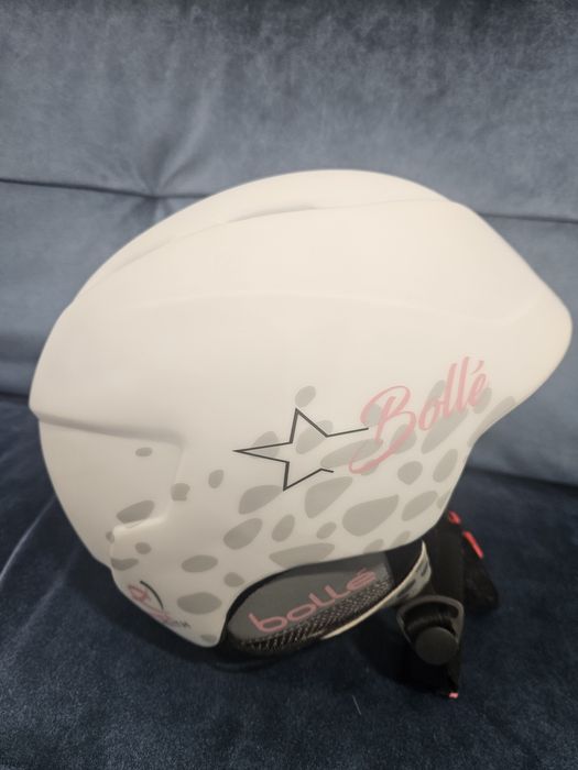 Kask narciarski 51-53cm dziecięcy jak nowy + gogle