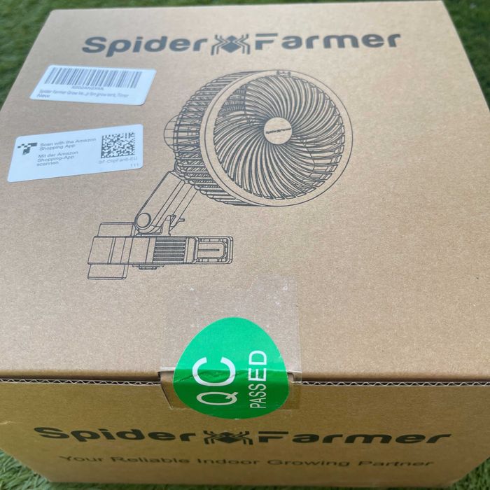 Ventilador Oscilante Spider Farmer 6" Novo
