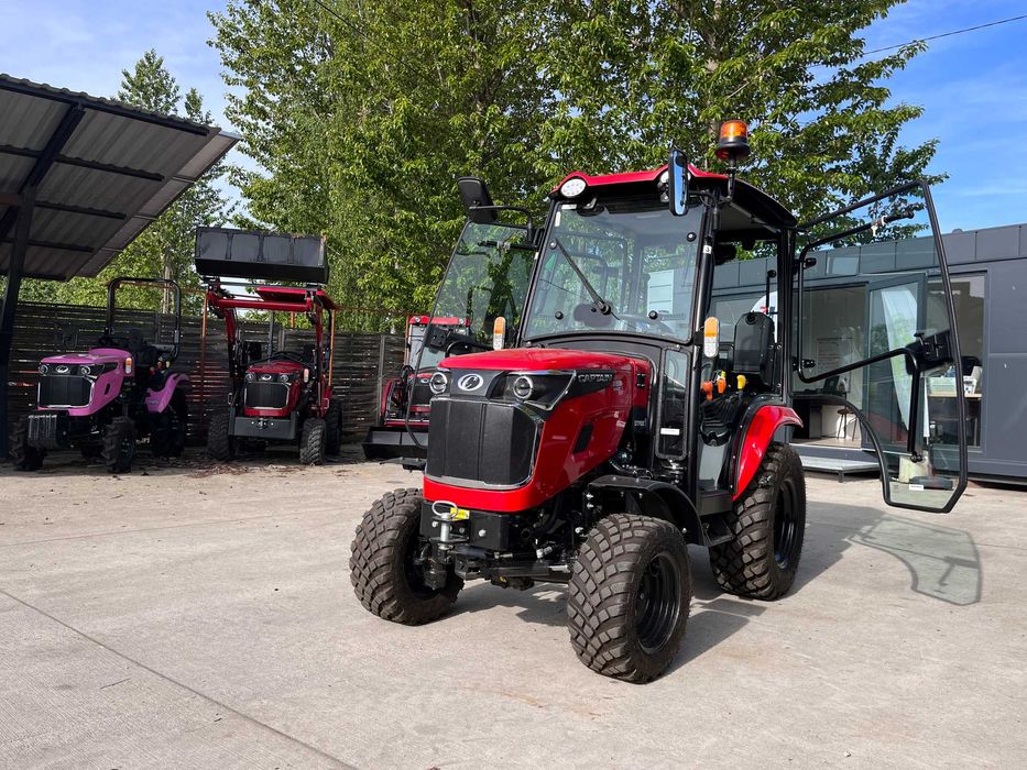 TRAKTOREK Traktor kosiarka silnik Mitsubishi 3 cylindry  TURF NOWY 25KM Komunalny ogrodniczy Nie SOLIS TYM Kubota John deere Raty Hydraulika TUZ WOM