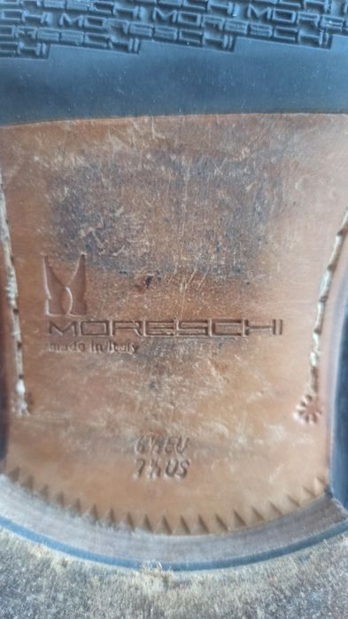 Кожаные туфли известного производителя Moreschi