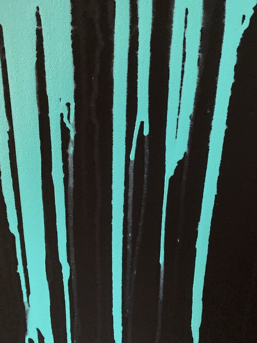 Abstrakcja obraz akrylowy na płótnie 50x70 "Tutti Frutti" i "Pink.."