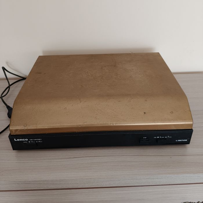 Gramofon Lenco czarny