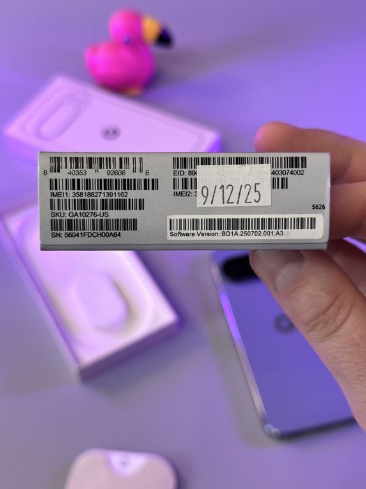 google pixel 10 pro 16/128 neverlock 50 циклів