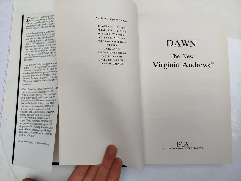 Книги англійською Virginia Andrews Dawn