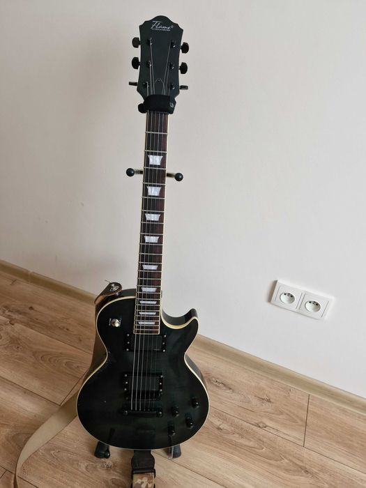 Gitara Flame LP IV (Mayones) EMG 81 i 85, kl. blokowane Schaller +case