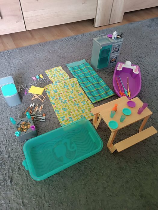 Kamper Barbie 3w1