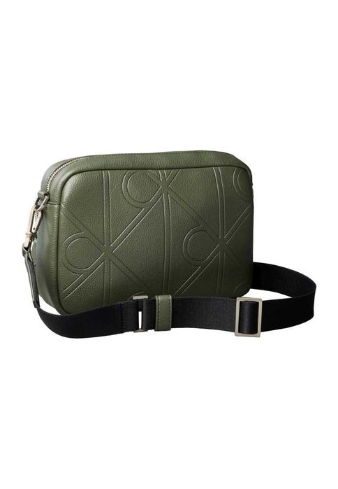 100% ОРИГІНАЛ Calvin Klein Emboss olive monogram crossbody NEW сумка чоловіча через плече оливкова нова колекція 2026