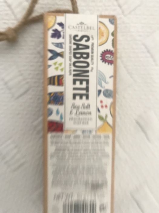 Sabão soap Castelbel Porto sea salt and lemon Limão e sal