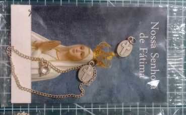 Medalhas nossa Srª Fátima + Papa