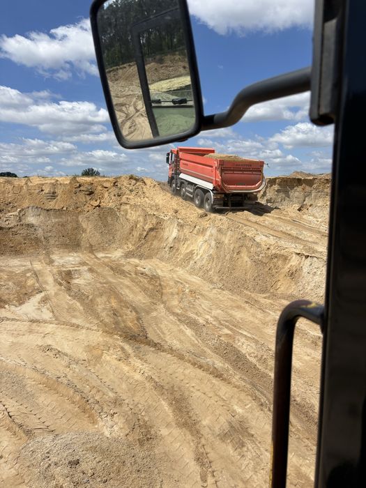 Piaske Siany Płukany Pospółka Kwarcowy Kruszywa Transport