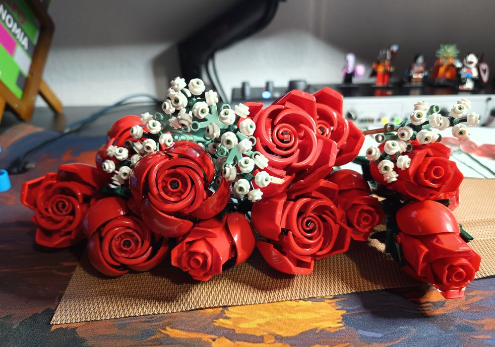 LEGO kwiaty róży, orchidea 10328, 10311