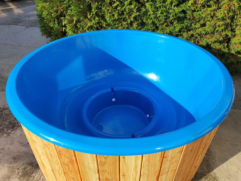 Sauna beczka komplet z jacuzzi balia masaż producent transport GRATIS