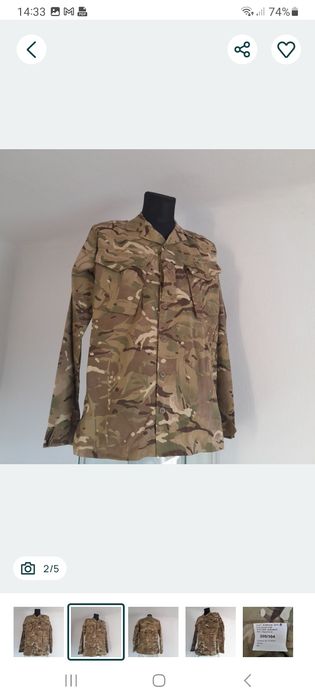 Bluza, shirt Barrack MTP 200/104.