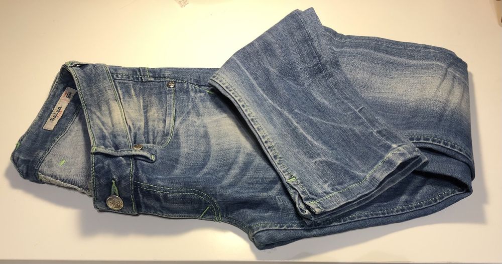 Calças de ganga Azuis escuras Salsa w26 - L30