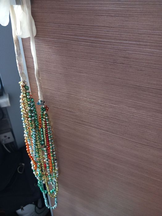 Korale szklane ludowe