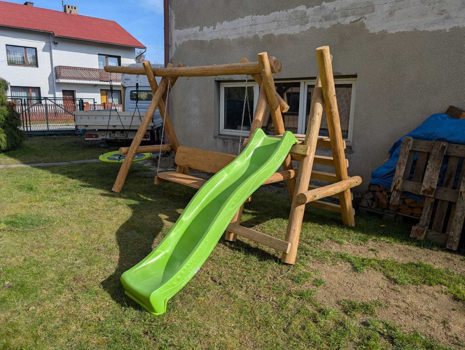 Meble ogrodowe drewniane góralskie biesiadne LITE DREWNO +