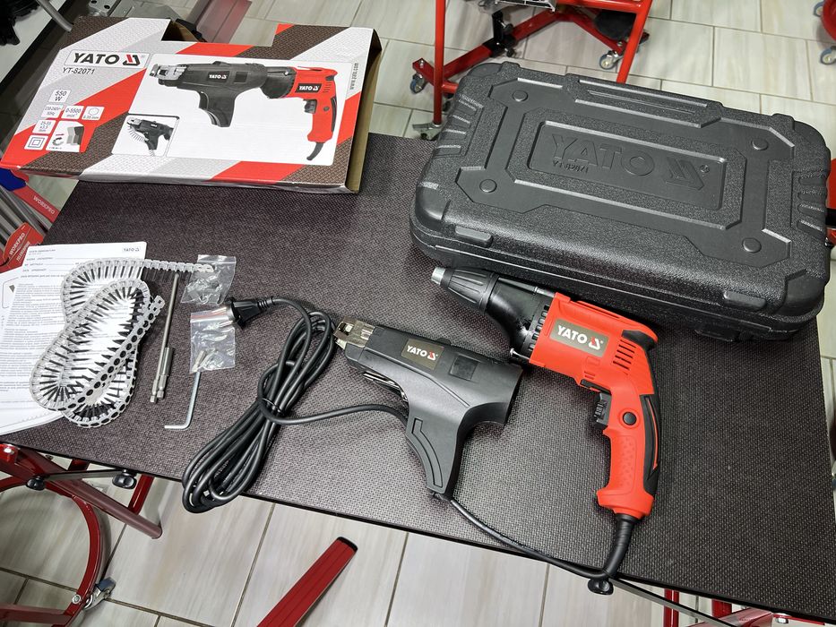 Шуруповерт ленточный сетевой Yato YT-82071