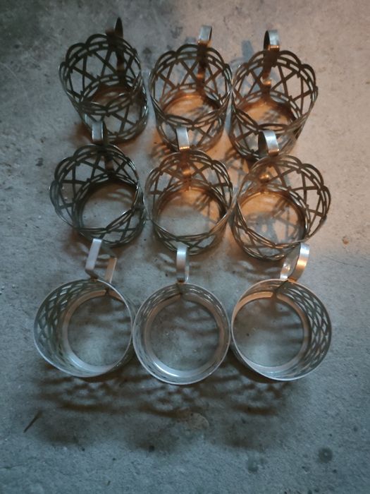 Koszyk do szklanek PRL