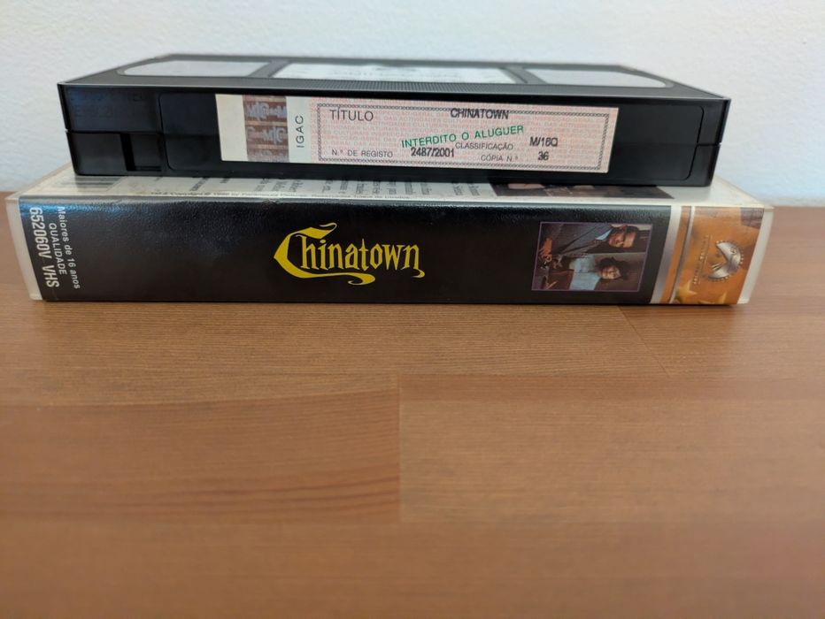 VHS " Chinatown "  1974 (Opt. Estado)