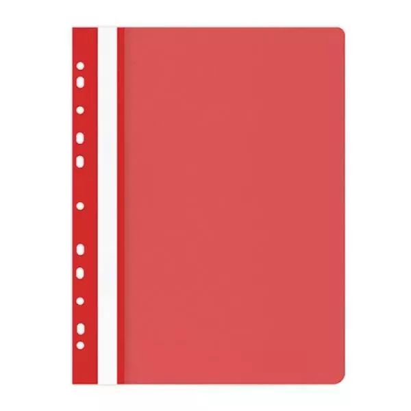 Skoroszyt OFFICE PRODUCTS PP A4 miękki 100/170mikr.wpinany, czerwony p25/cena za1szt.. PBS Connect. Nowy Produkt