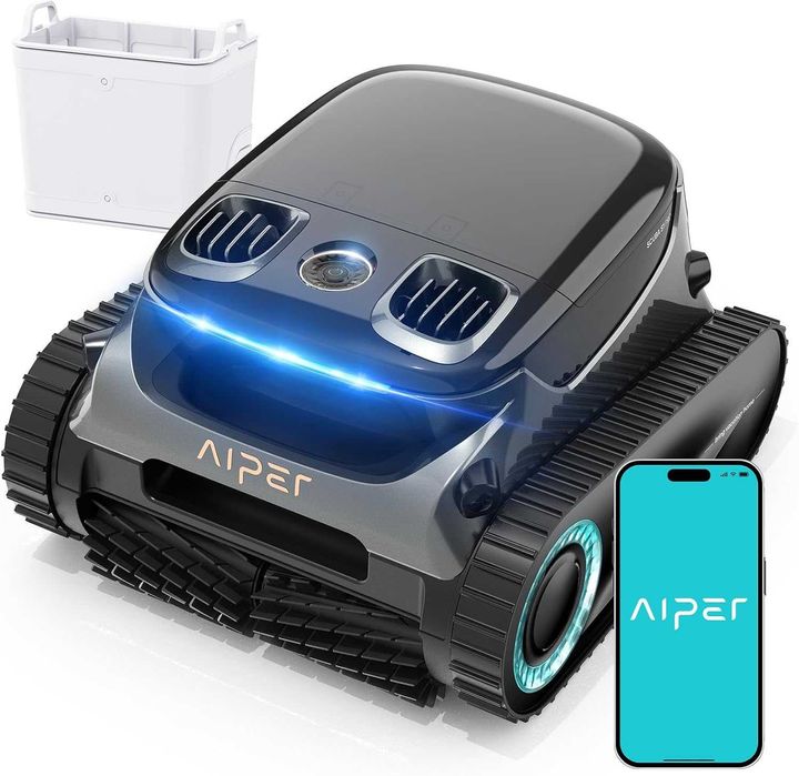 Робот-пилосос для басейну, дна, стін та ватер-лінії Aiper Scuba S1 Pro