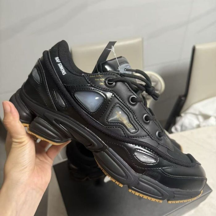 ‼️SALE‼️Кросівки  Adidas x Raff Simons Black 41-45 чорного кольору
