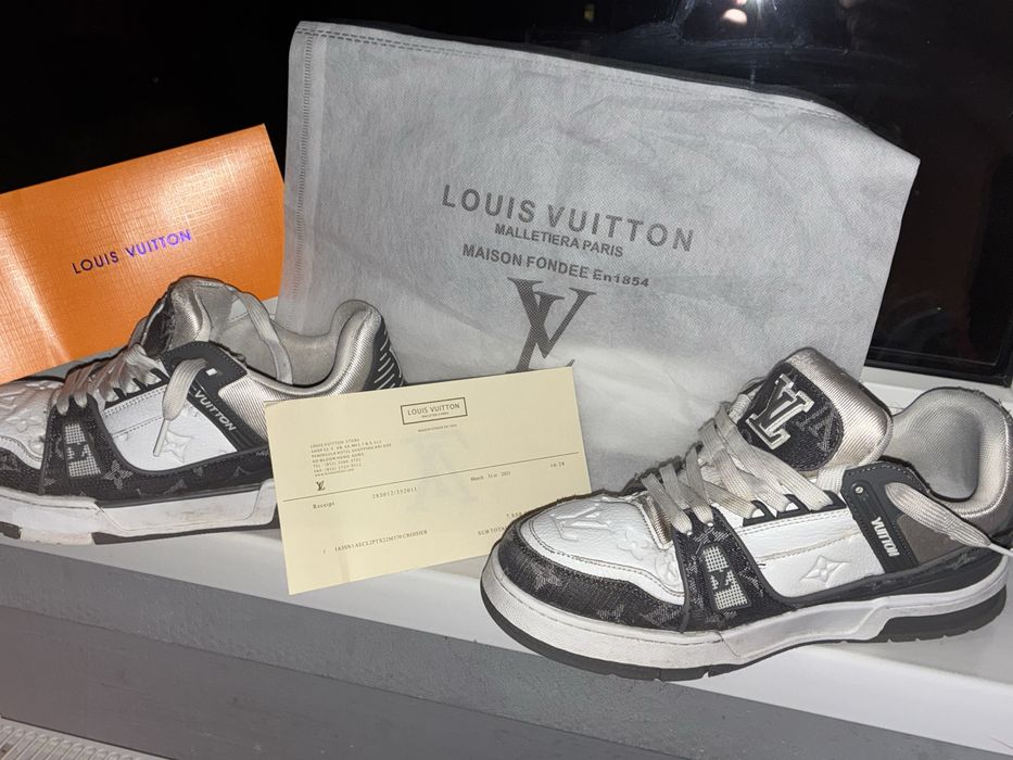 Buty lv trainer Grey
