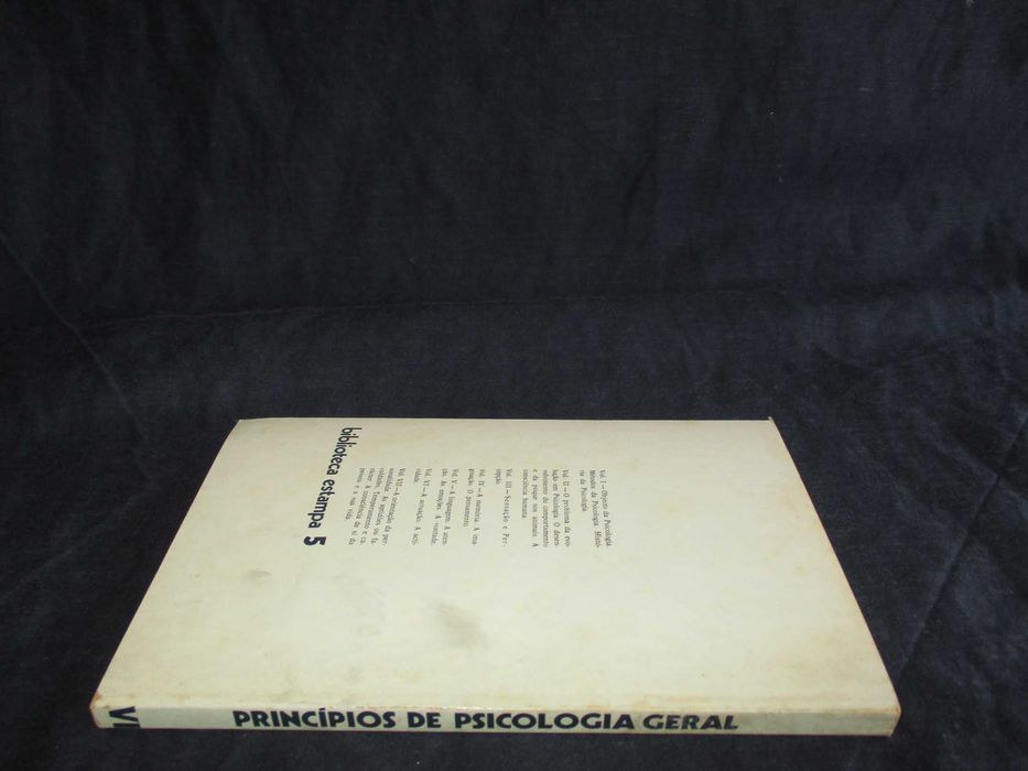 Livro Princípios de Psicologia Geral Rubinstein