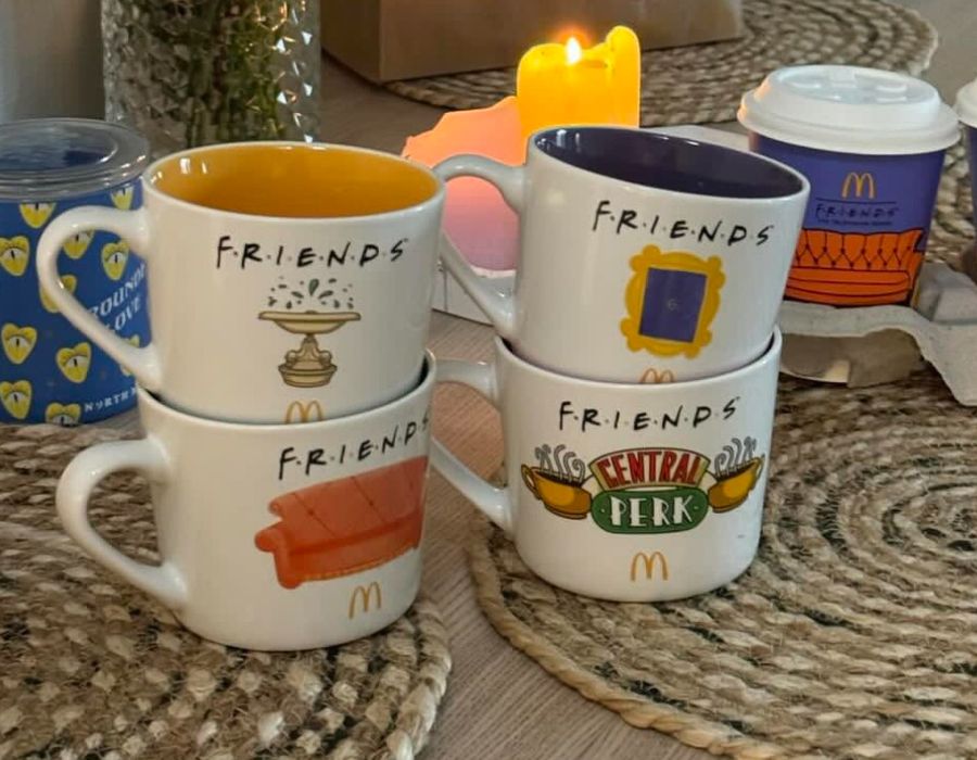 Чашки «Друзі» FRIENDS від МакДональдз — нові