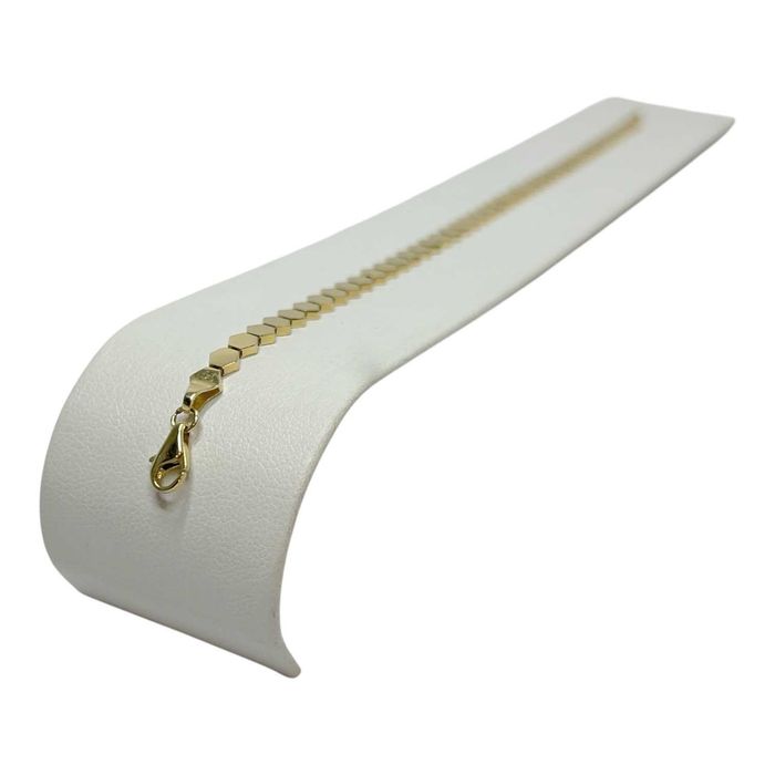 Wyjątkowa złota bransoletka 3.47g próba 585 długość 18cm