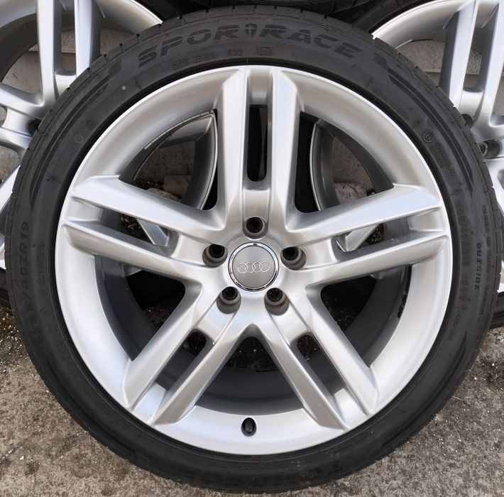 Felgi z oponami 255/40R19 Audi A4 A5 A6 A8 8,5x19 ET45 5x112 4G0