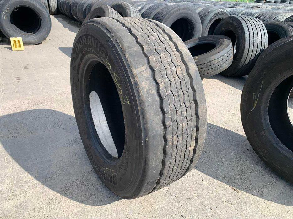 Opona używana 385/55R22.5 BRIDGESTONE DURAVIS R-TRAILER 002 / 13-14mm