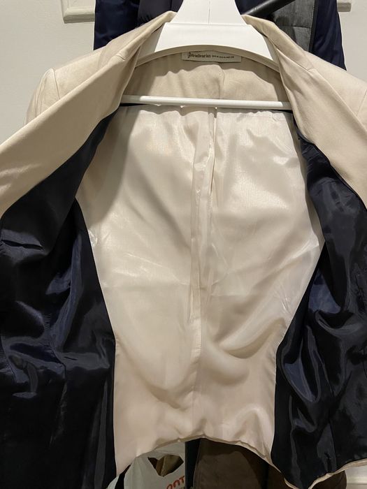 Blazer creme Stradivarius T: M