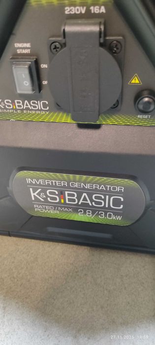 Генератор инверторный  3кВТ/2.8кВТ