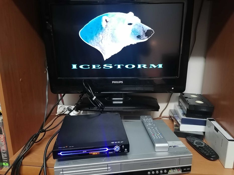 Magnetowid VHS Philips DVP3350V HI-FI stereo pilot COMBO Pilot