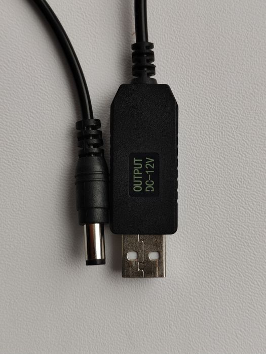 Кабель для роутера 12V (робота без світла)